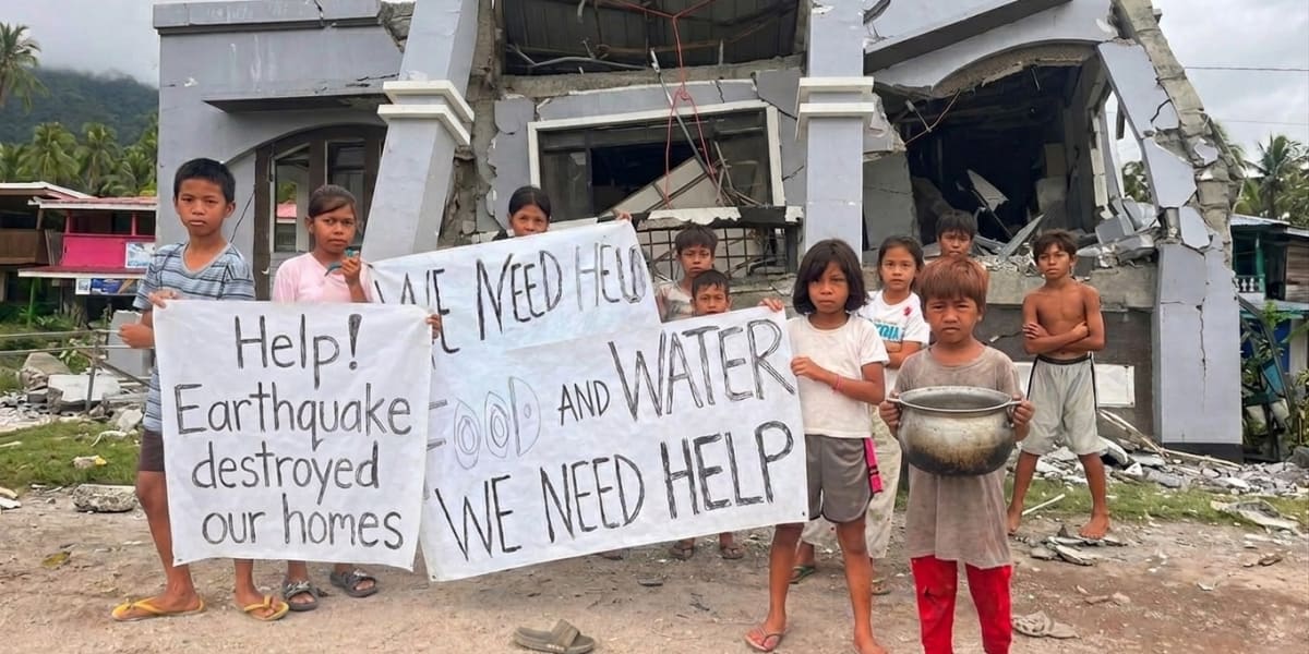 Thousands Homeless After the Magnitude 7.8 Earthquake — Help Mindanao's Upland Families