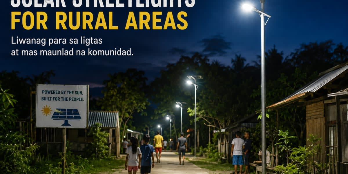 Solar Streetlights for Rural Areas