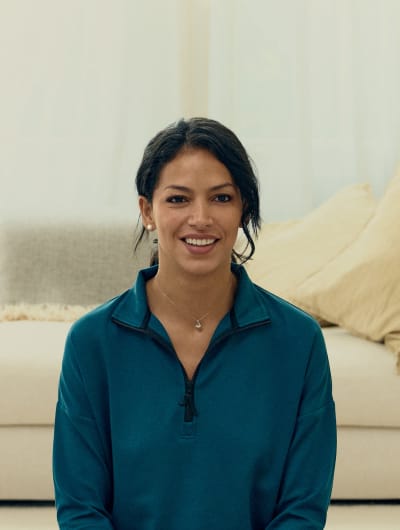 Ocean Blue Teal Quarter Zip Jumper