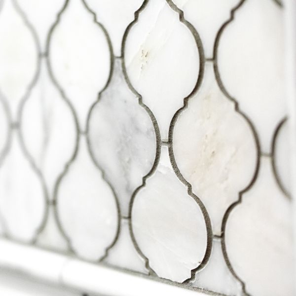 Emser Tile Marble Winter Frost Lantern Polished Mosaic Lan 1212