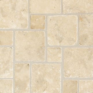 Daltile Travertine Collection Torreon (Versailles Pattern Tumbled) T711-4878