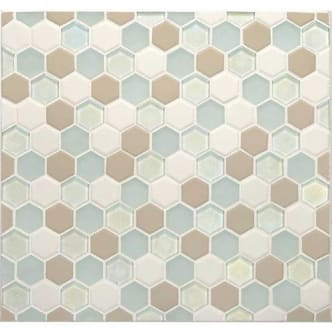 Daltile Coastal Keystones Trade Wind Hexagon Mosaic Ck86 7636