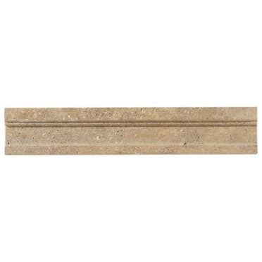 Daltile Limestone Collection Corton Sable Modern Chair Rail L343 6920