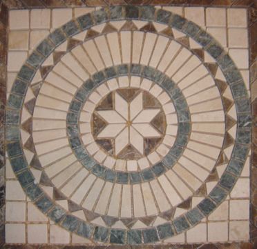 Mc Pacific Elegant Illusions Medallions 13000 60 Mb1524 Green
