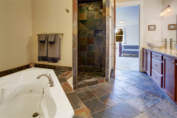 Tile flooring