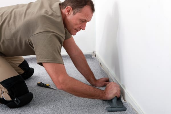 What is the carpet installation process?