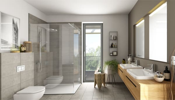 bathroom waterproof flooring ideas Spark, NV