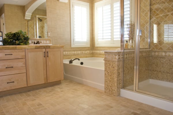 travertine tile colors in Arlington, TX