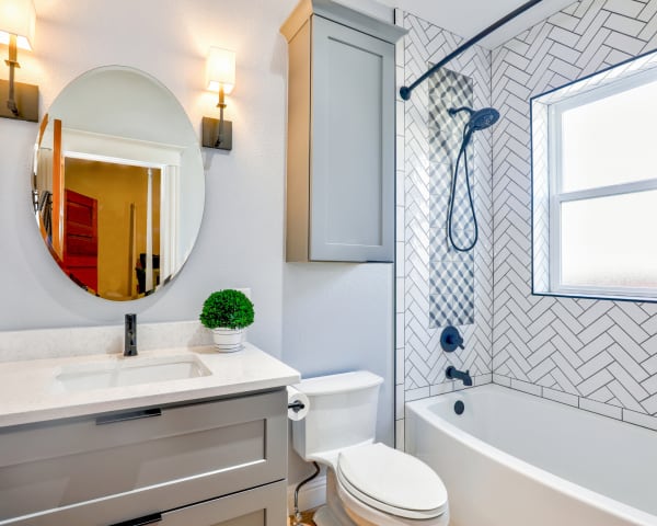 Bathroom countertop sizes in Keller, TX