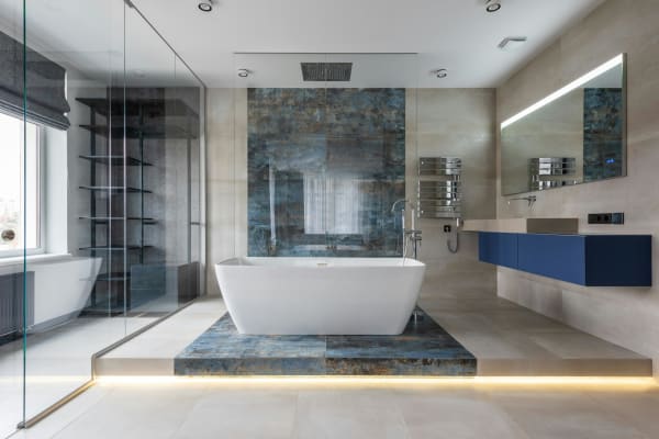 Durability meets design: Debunking myths about glass tile flooring