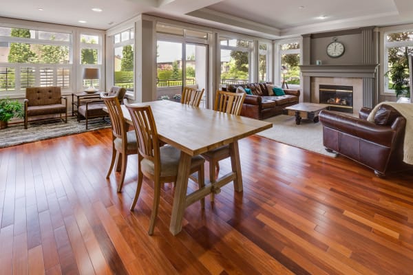 Hardwood flooring in Aurora