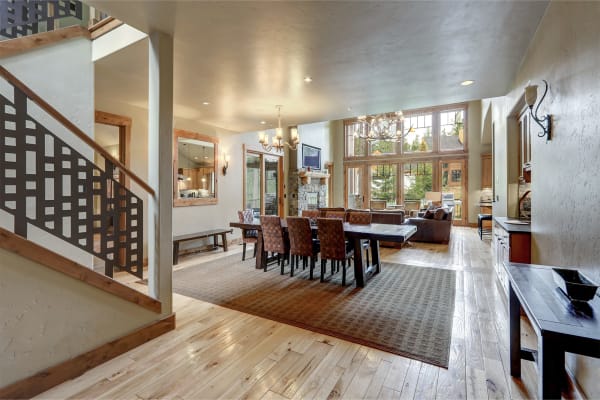 Which hardwood flooring option is the most durable?