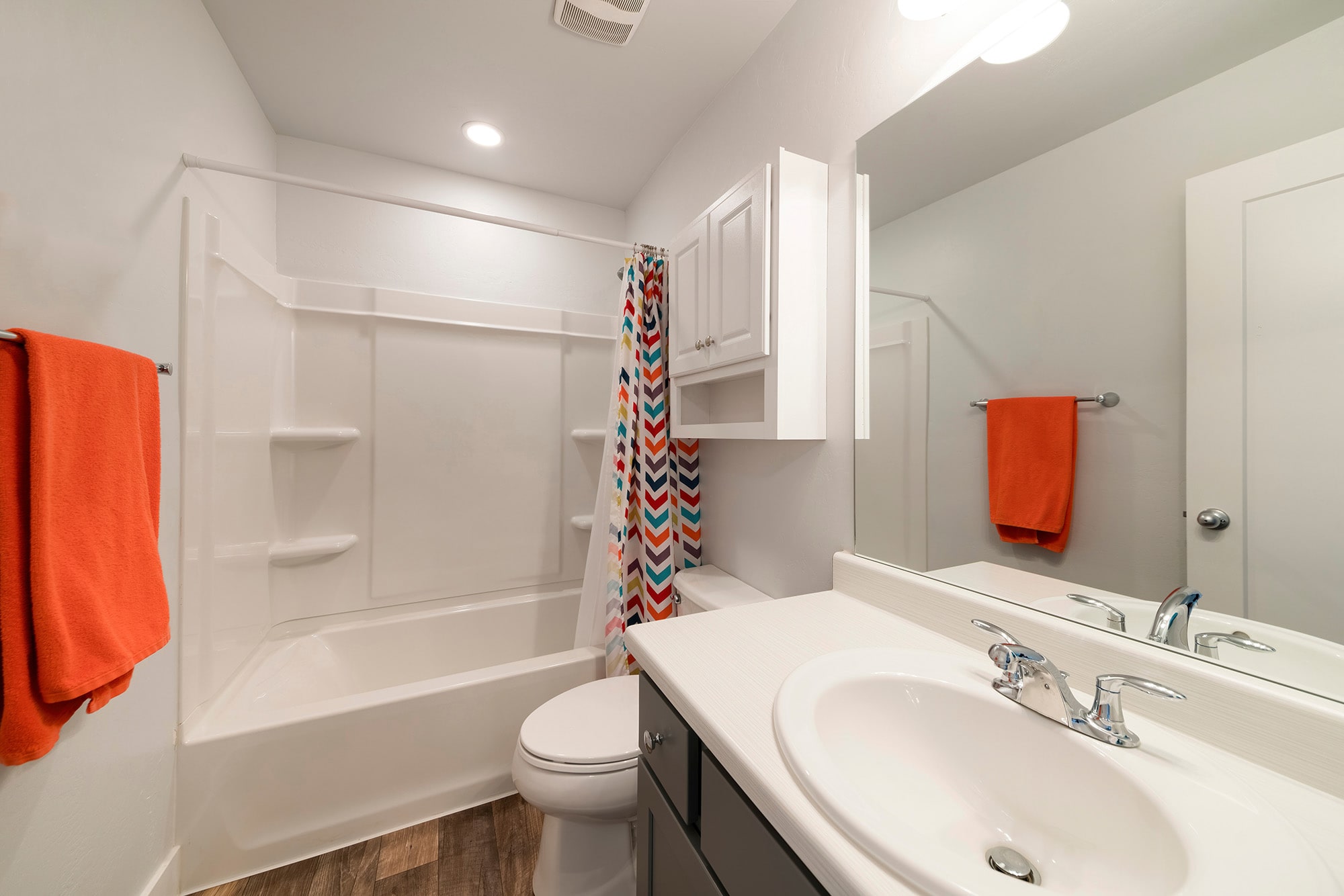  Bathroom Flooring That Looks Like Wood — Without the Water Damage   