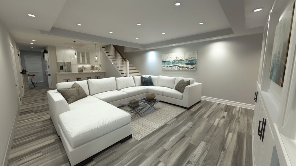Basement Concrete in Brentwood, MO from Flooring Galaxy