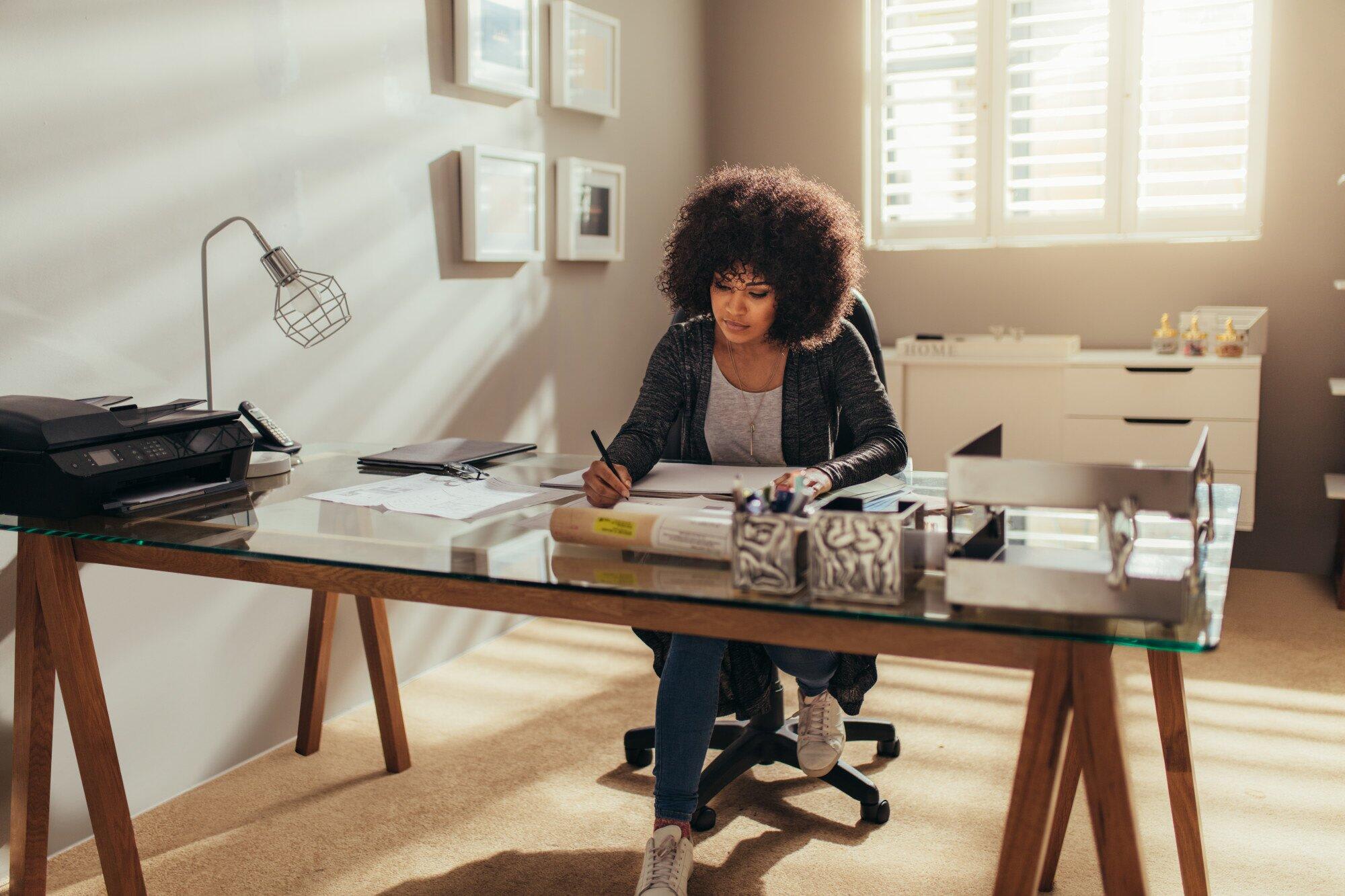 best flooring for a home office