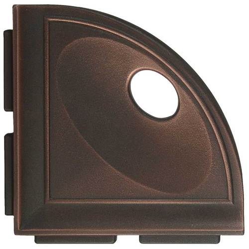 Daltile Bath Accessories Oil Rubbed Bronze Corner Shelf With Flange