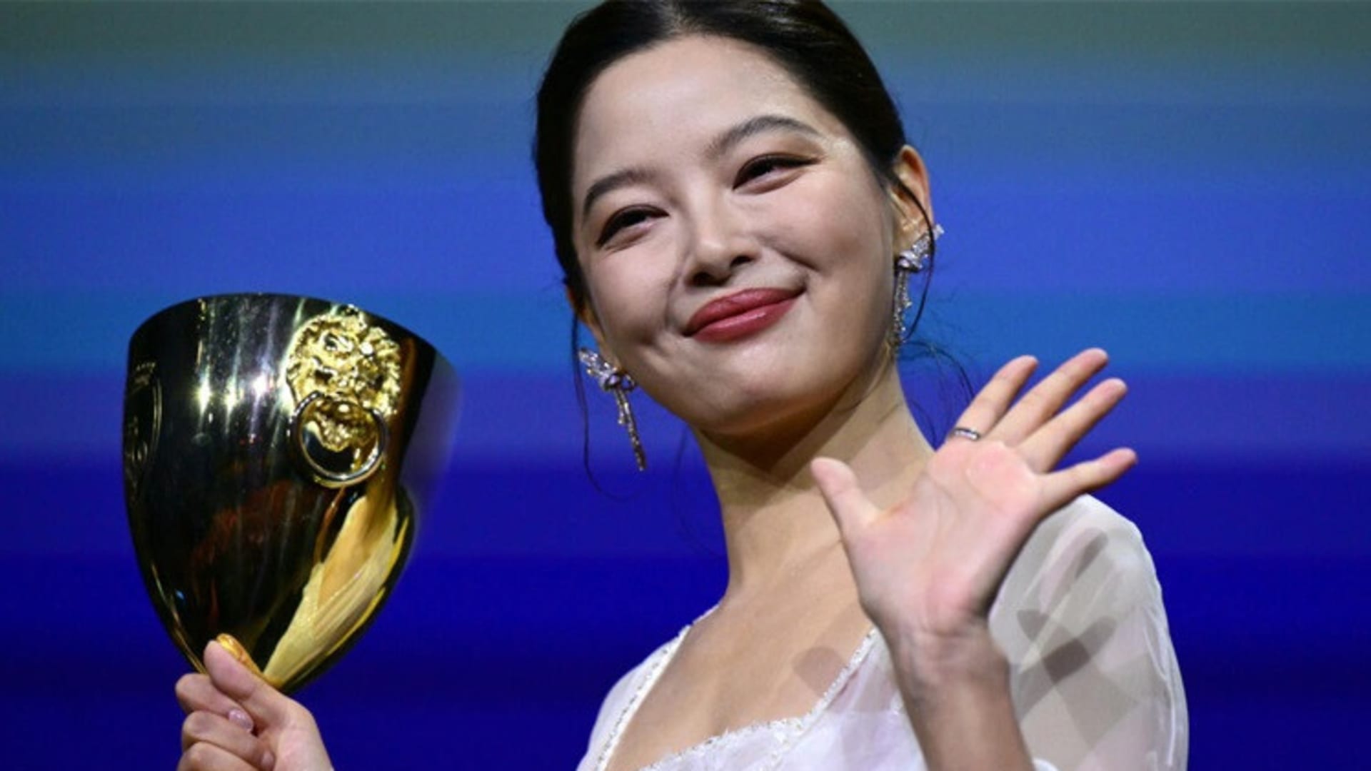 China's Xin Zhilei wins best actress award at Venice Film Festival