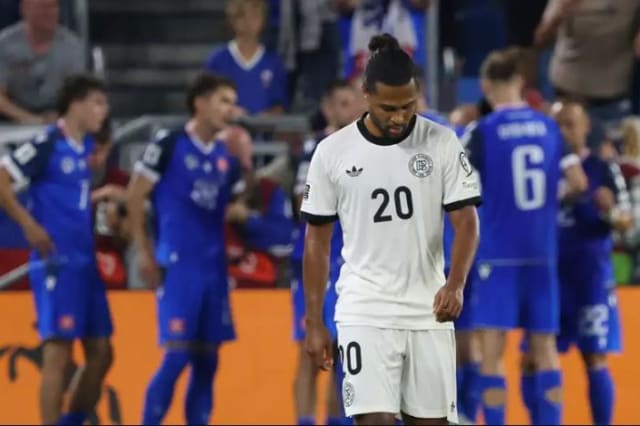 Germany suffer shock World Cup qualifying loss to Slovakia