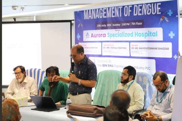 Aurora Hospital hosts seminar on dengue management