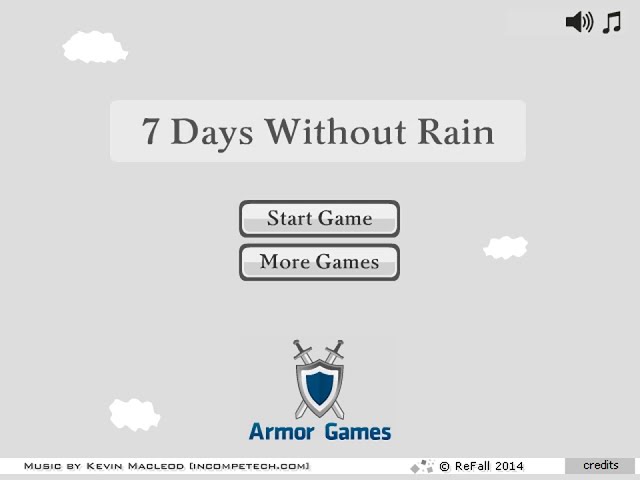 7 Days No Rain Game