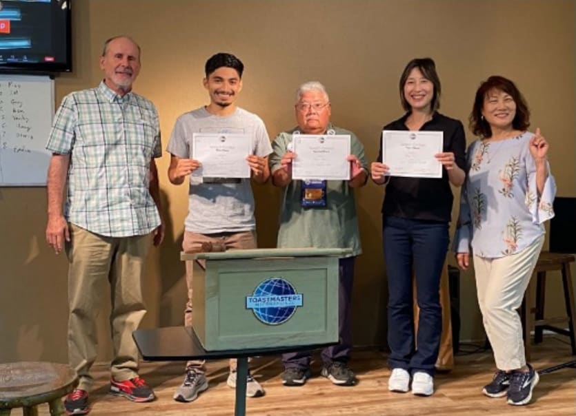 Saratoga Toastmasters Speech Contest