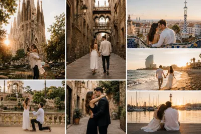 Sagrada Familia Photoshoot: Timeless Portraits in Barcelona