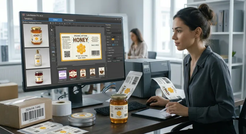 Online Label Design for Shops With Growing Product Catalogs