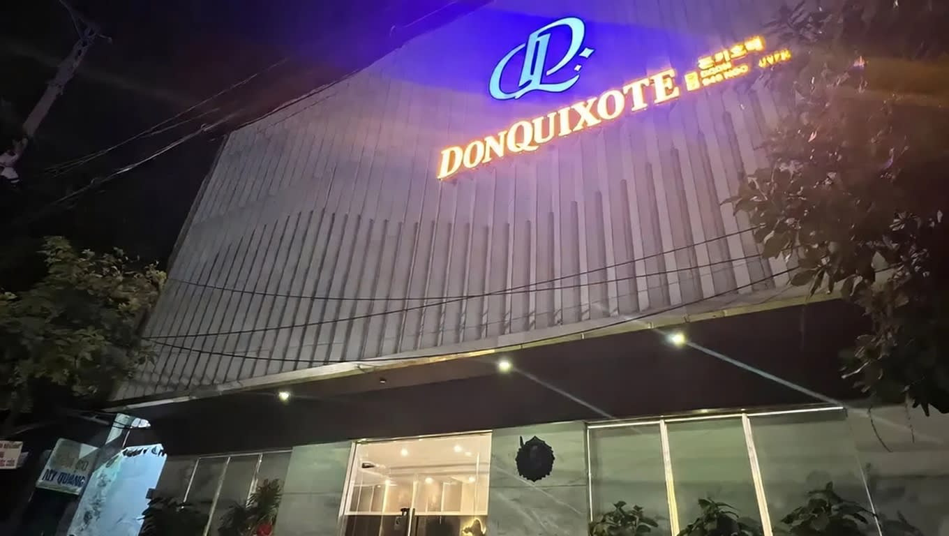 다낭 돈키호테 마사지 대표 외관 및 로비 전경