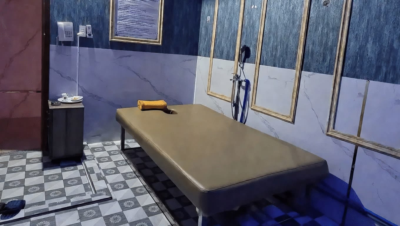 딸기 때밀이 스파