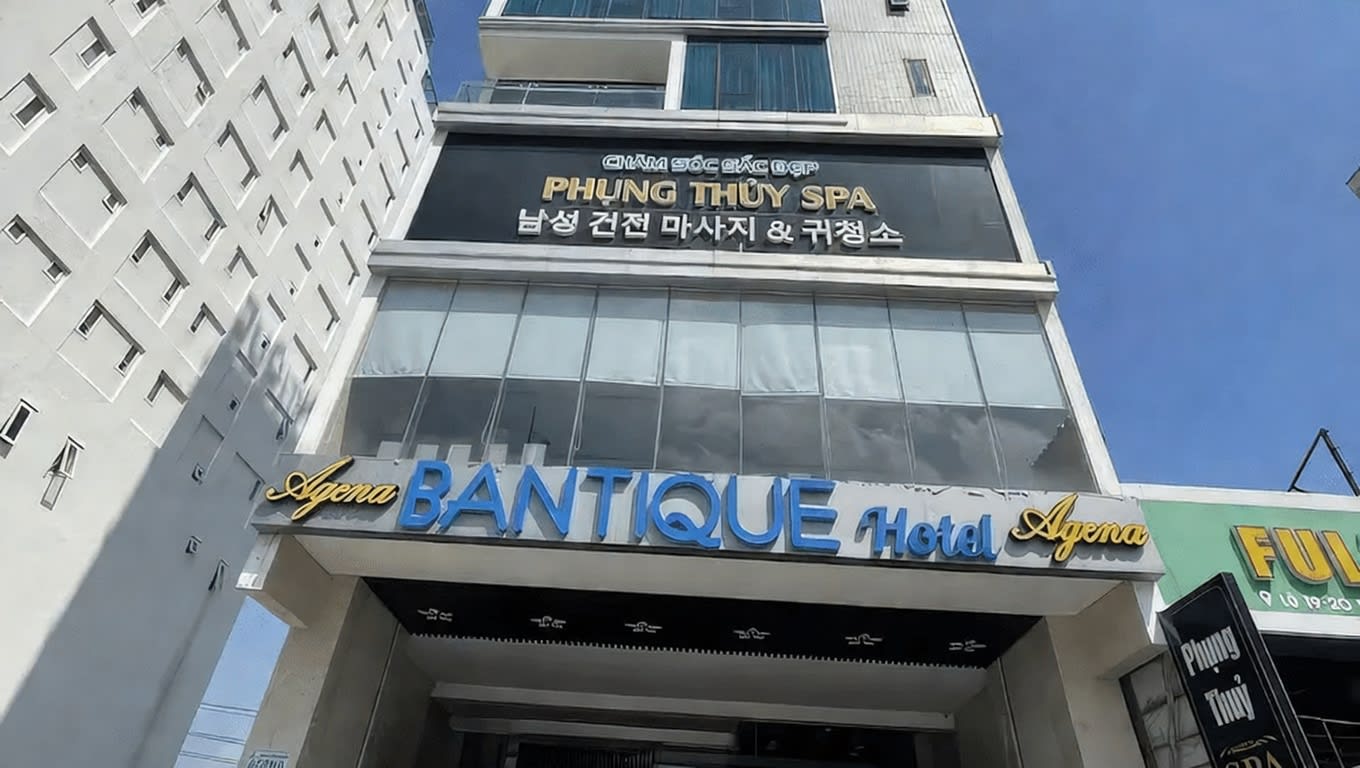다낭 풍투이 스파 매장