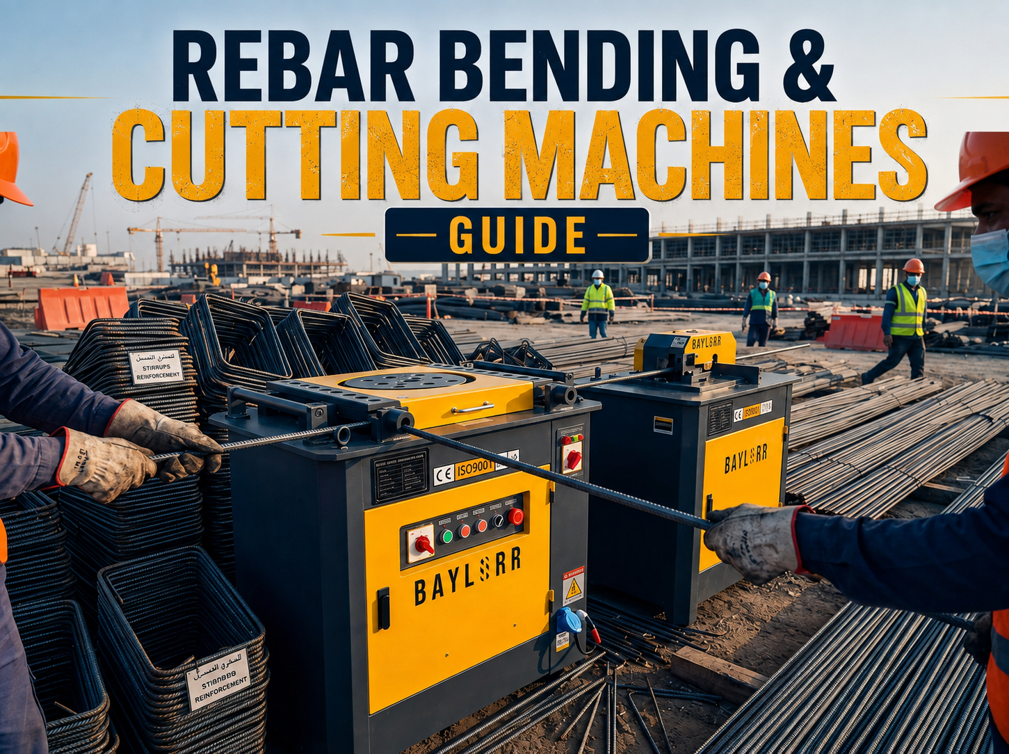 Rebar Bending & Cutting Machines in UAE: Complete Guide