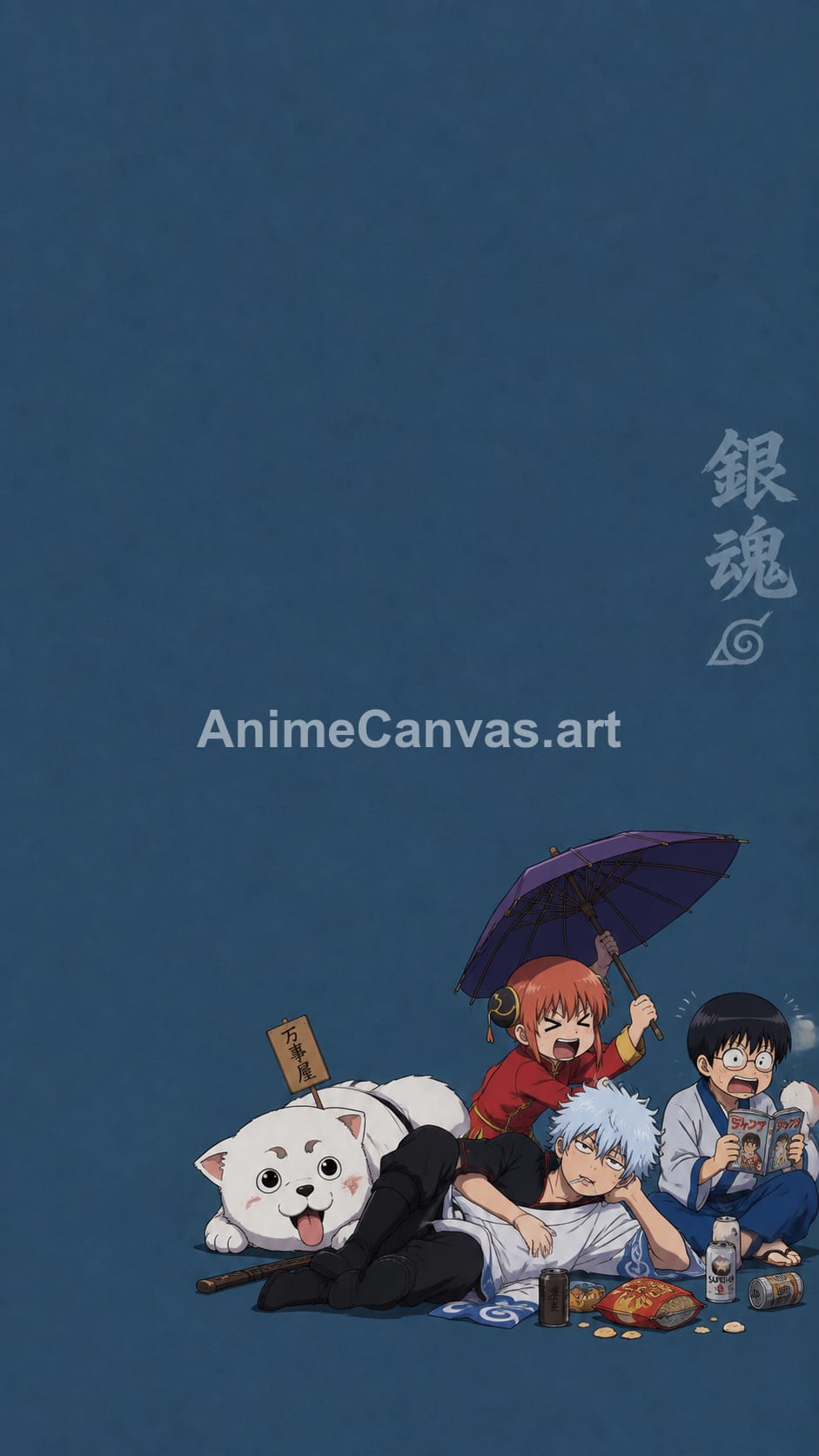 Gintoki Sakata Rainy Day Gintama Phone Wallpaper - Gintama Gintoki Sakata Wallpaper HD