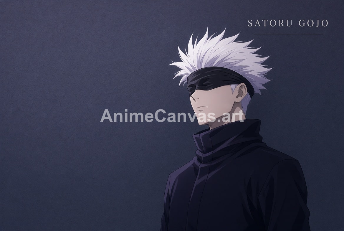 Gojo Satoru Jujutsu Kaisen Dark Profile Desktop Wallpaper - Jujutsu Kaisen Gojo Satoru Wallpaper HD