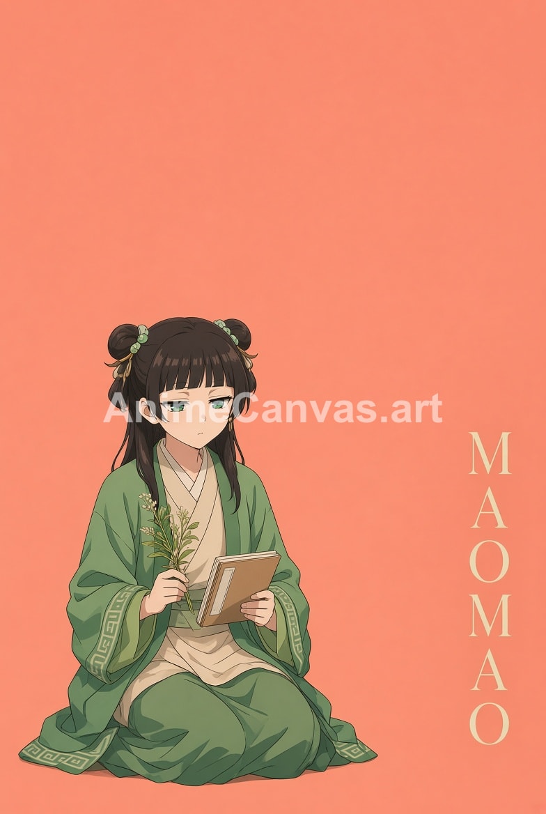 Maomao Green Hanfu Reading Scene Anime Wallpaper - Others Maomao Wallpaper HD