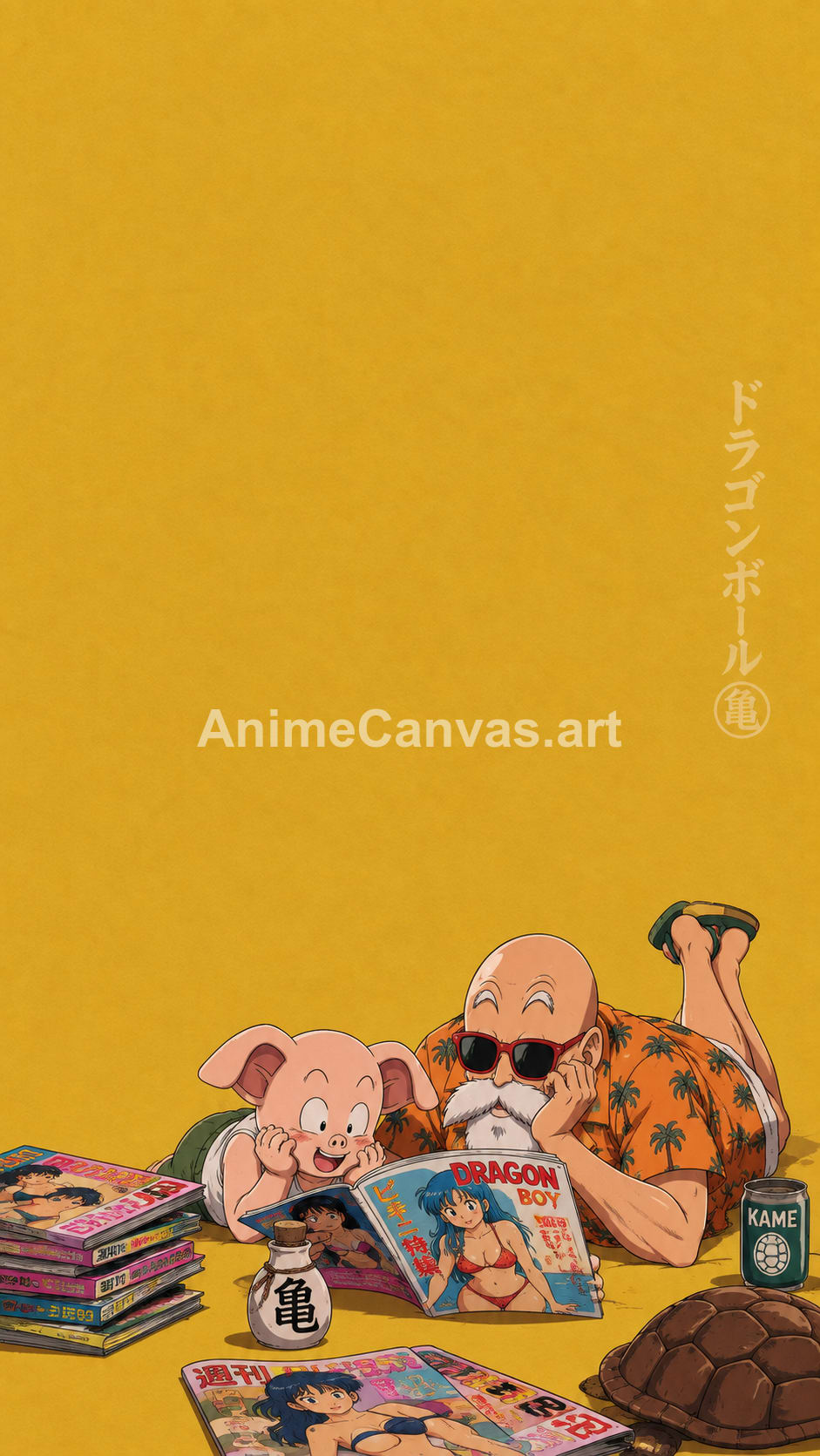 Master Roshi and Oolong Dragon Ball Z Phone Wallpaper - Dragon Ball Z Master Roshi Wallpaper HD
