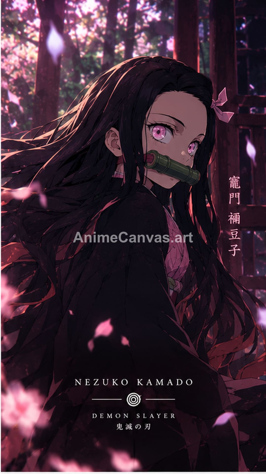 Nezuko Kamado Demon Slayer Phone Wallpaper - Demon Slayer Nezuko Kamado Wallpaper HD