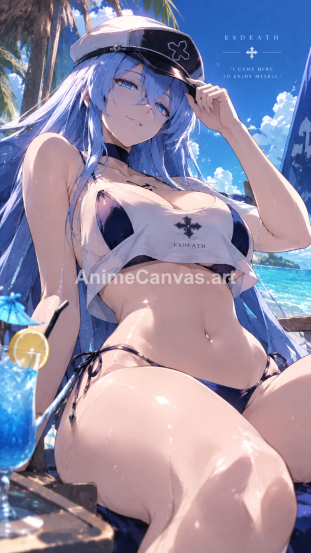 Esdeath Beach Vacation - Akame ga Kill - Akame ga Kill Wallpaper HD