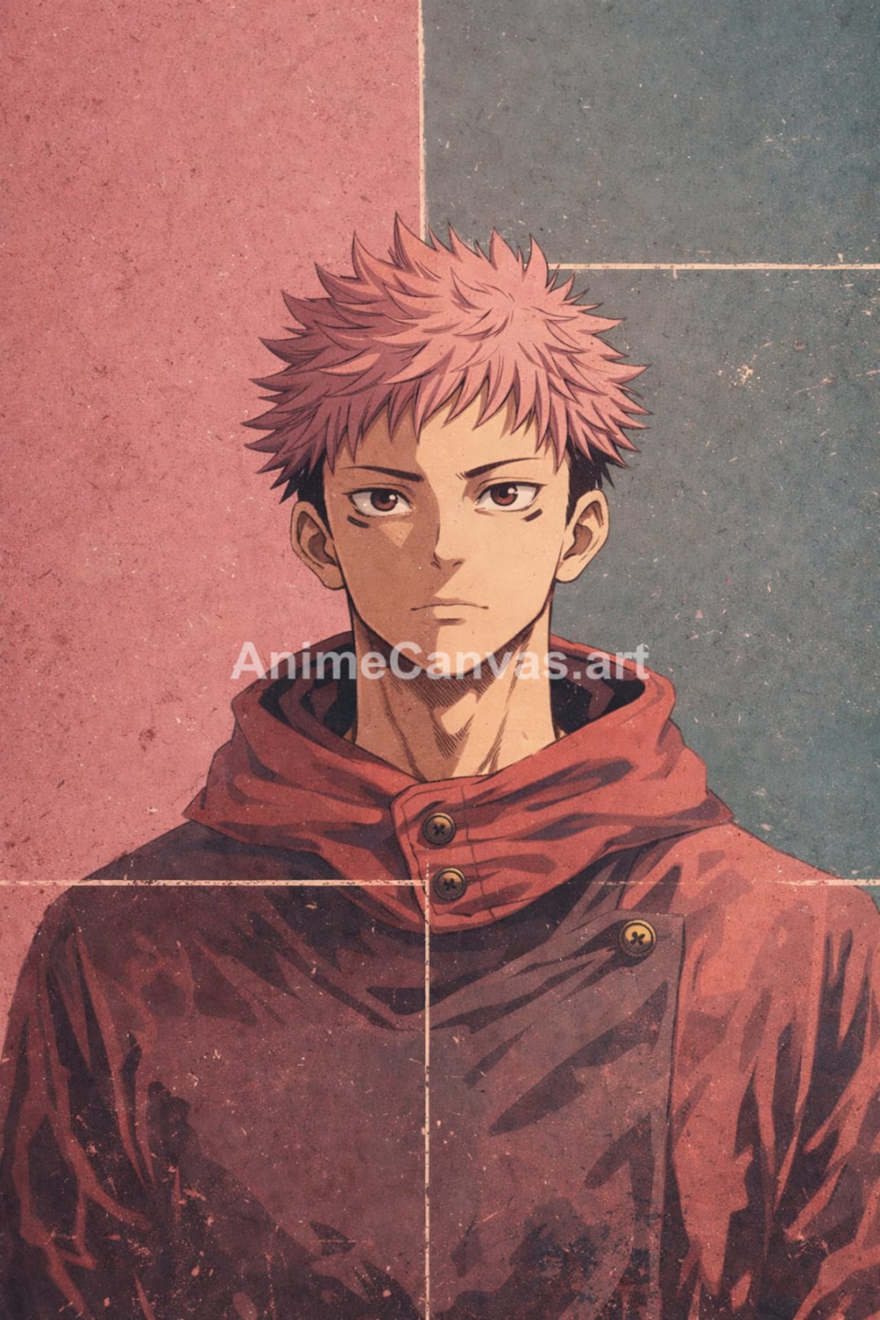 Itadori Yuji anime wallpaper, Mobile HD, fan-made