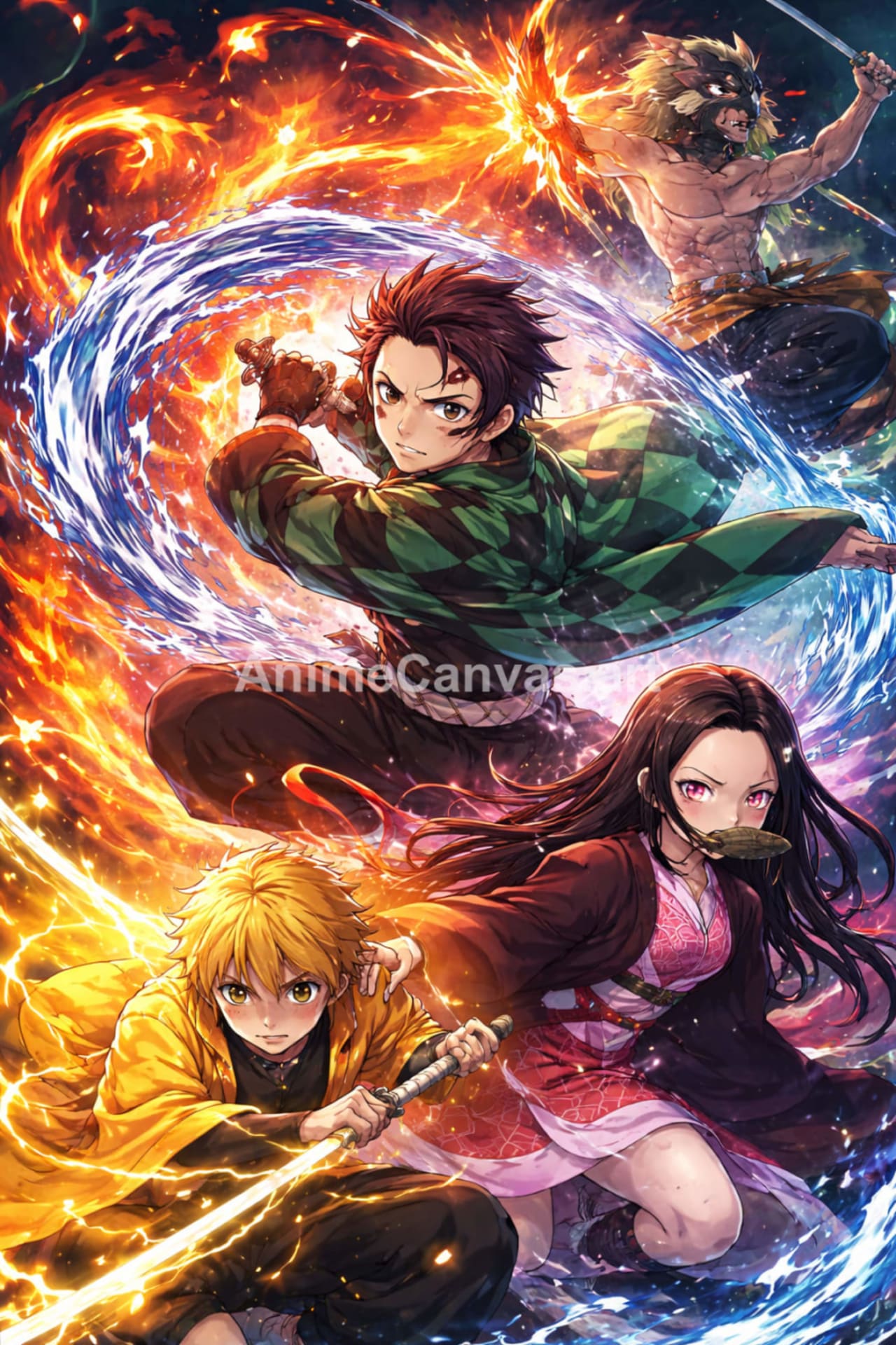 Demon Slayer MCs anime wallpaper HD