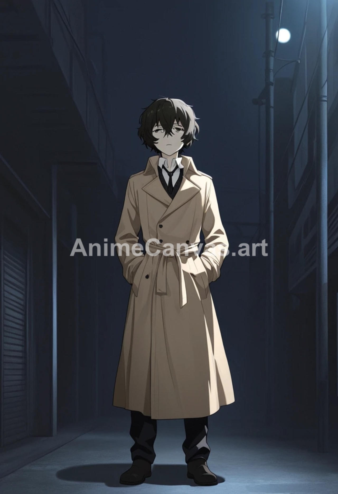 Dazai Osamu anime wallpaper, mobile HD, fan-made