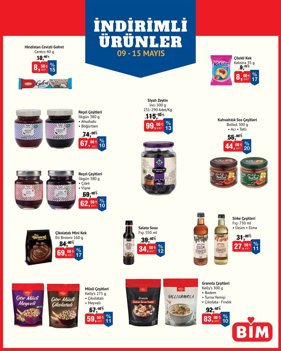 BİM - İndirim Günleri Market Broşürü