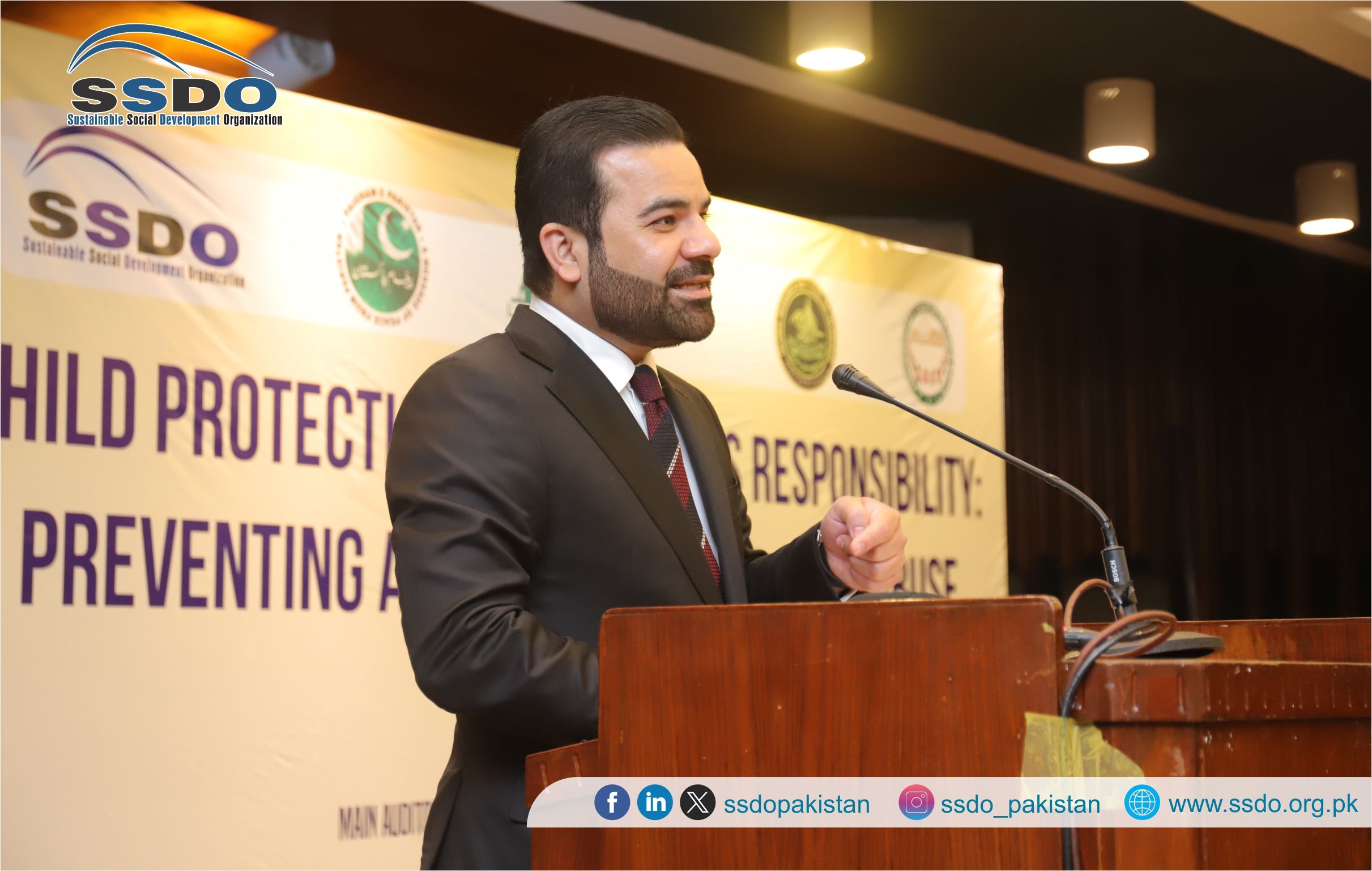 SSDO Launches Child Protection Campaign in Islamabad