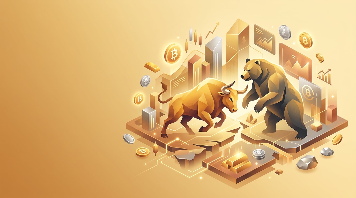 Gold, Silver Lose $700B; Bitcoin Holds $64K