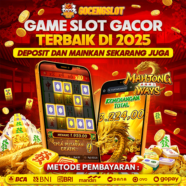 GOCENGSLOT ♛ Situs Online Aman Dan Terpercaya 2025!