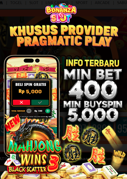 BONANZA SLOT #Buktikan Sendiri Kemenangannya!