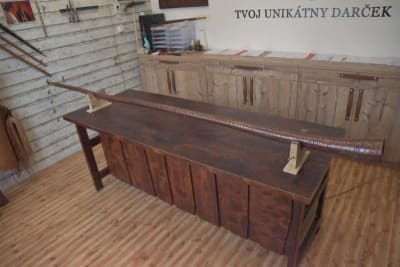 Trombita veľká, dĺžka: cca 300cm, počet častí: 3/3
