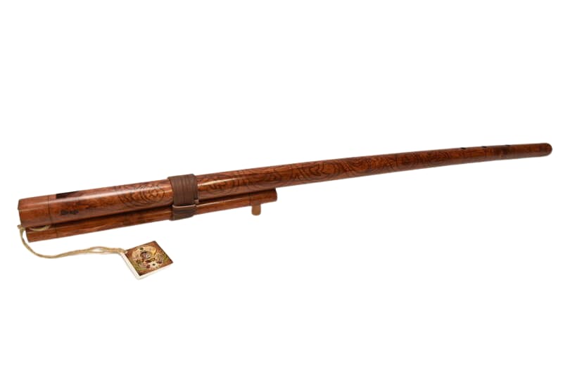 Fujara "A" malá, dĺžka: 75-80cm, vŕtanie: Ø18, zdobenie: Polornamentový lesk 2