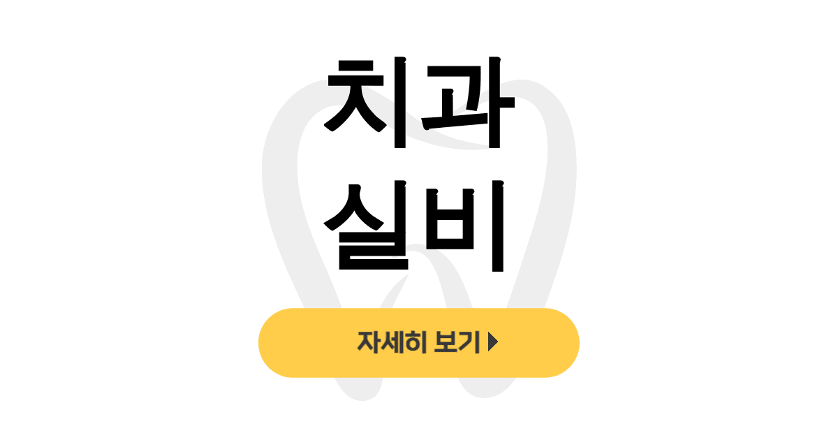 치과 실비