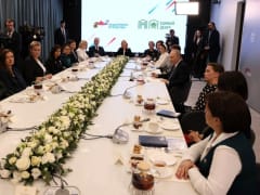 Якутянки приняли участие во встрече Владимира Путина с сотрудницами и подопечными госфонда «Защитники Отечества»