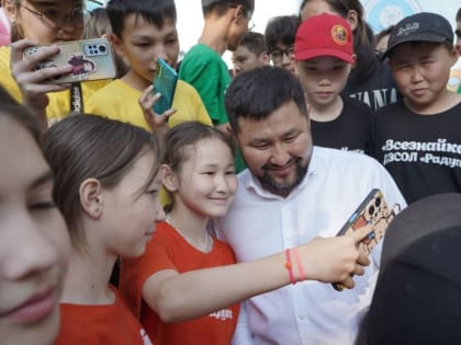 Евгений Григорьев побывал в детском оздоровительном лагере «Радуга»
